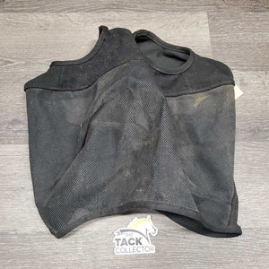 Hvy Mesh Fly Mask *gc, v.dirty, hairy, stains, loose velcro threads