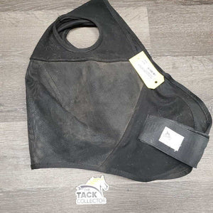 Hvy Mesh Fly Mask *gc, v.dirty, hairy, stains, loose velcro threads