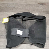 Hvy Mesh Fly Mask *gc, v.dirty, hairy, stains, loose velcro threads