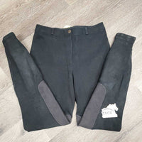 Hvy Cotton Breeches, Pull On *gc/fair, older, faded, rubs, legs: dirt, ?salty/residue, rubs & pilly