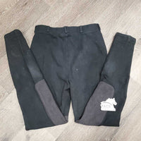 Hvy Cotton Breeches, Pull On *gc/fair, older, faded, rubs, legs: dirt, ?salty/residue, rubs & pilly
