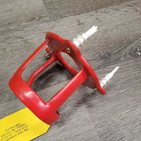 Wall Mount Bridle - Tack Hook, 3x Drywall Screws *gc, clean, cracking