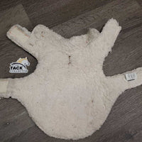 Fleece Lined Winter Dog Coat *gc/fair, clean, snags, loose stitches, clumpy, dingy, threads
