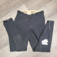 Full Seat Breeches *gc, older, clean, faded, seam puckers
