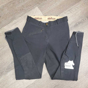 Full Seat Breeches *gc, older, clean, faded, seam puckers