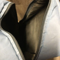 Tall Padded Boot Bag *gc, older, edges: rubs, thin & holey
