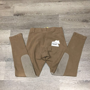 Hvy Cotton Breeches, Pull On *vgc, mnr rubs, pills & thread, older