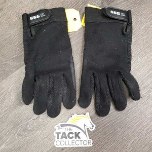 Hvy Winter Pimple Riding Gloves *gc/fair, v.pilly, rubs, peeling thin