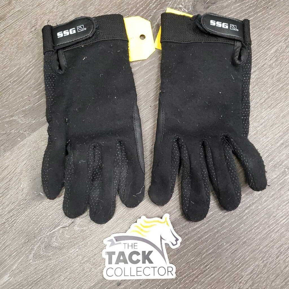 Hvy Winter Pimple Riding Gloves *gc/fair, v.pilly, rubs, peeling thin