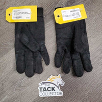 Hvy Winter Pimple Riding Gloves *gc/fair, v.pilly, rubs, peeling thin