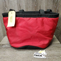 Padded Nylon Grooming Bag *vgc, clean, dividers: rubs & threads, mnr stains & rubs