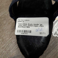 Body Brush, Handle *gc, clean, hairy, peeled edges, chips