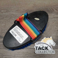 Body Brush, Handle *vgc, clean, mnr hair, scrapes, rubs & bent bristles, older