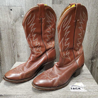 MENS VINTAGE Pointy Toe Western Boots *vgc/xc, clean, mnr toe scuffs & stains
