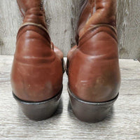 MENS VINTAGE Pointy Toe Western Boots *vgc/xc, clean, mnr toe scuffs & stains
