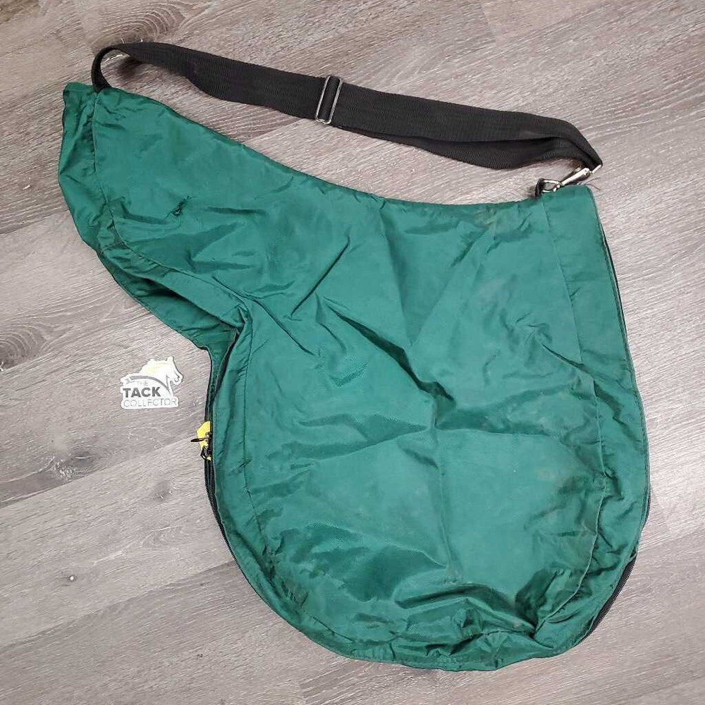 Nylon Jump Saddle Carry Bag, Strap, Zip *gc/fair, older, mnr dirt?stains, frayed edges, bubbles, holes, threads