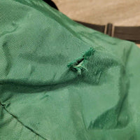 Nylon Jump Saddle Carry Bag, Strap, Zip *gc/fair, older, mnr dirt?stains, frayed edges, bubbles, holes, threads