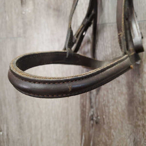 Rsd Bridle *gc, dry, stiff, tight keepers, scraped, xholes