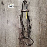 Rsd Bridle *gc/fair, v.stiff, dry, scraped edges, rubs, creases, twists, v.tight keepers