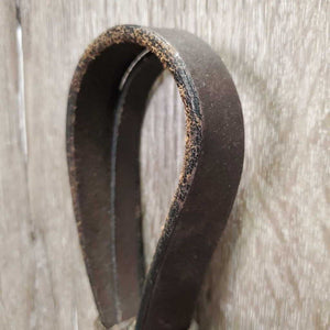 Rsd Bridle *gc/fair, v.stiff, dry, scraped edges, rubs, creases, twists, v.tight keepers