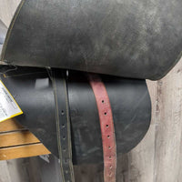 14" *XW" Snowy River Style Aussie Saddle, Horn, Girth, Stirrup Leathers & Irons, "Australian Stock Saddle" Neoprene Saddle Pad, "Kimberley Series" Saddle Bags
