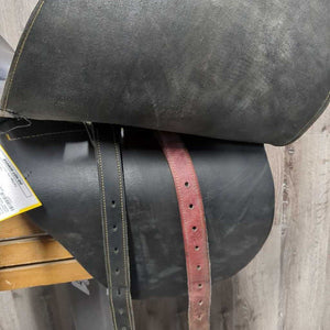 14" *XW" Snowy River Style Aussie Saddle, Horn, Girth, Stirrup Leathers & Irons, "Australian Stock Saddle" Neoprene Saddle Pad, "Kimberley Series" Saddle Bags