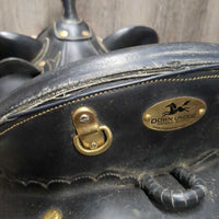 14" *XW" Snowy River Style Aussie Saddle, Horn, Girth, Stirrup Leathers & Irons, "Australian Stock Saddle" Neoprene Saddle Pad, "Kimberley Series" Saddle Bags
