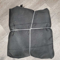 Lt Stable Blanket, 2 legs *vgc, mnr hair, dirt, faded
