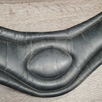 Anatomical Hvy Thick Padded Leather Dressage Girth *vgc, mnr dirt?residue, hair, dusty, deep creases
