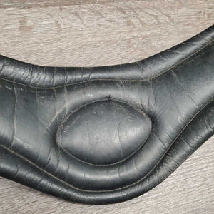 Anatomical Hvy Thick Padded Leather Dressage Girth *vgc, mnr dirt?residue, hair, dusty, deep creases