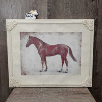 Canvas Horse Print *gc, warped
