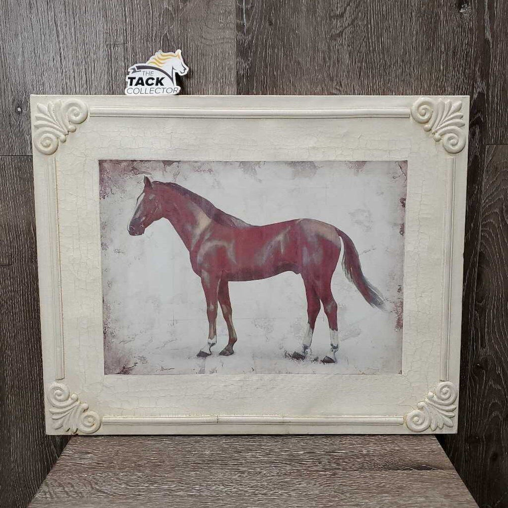 Canvas Horse Print *gc, warped