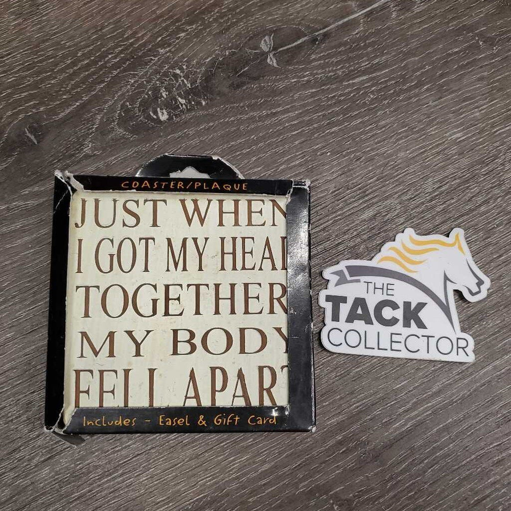 Stonewitwords Horse Coaster 