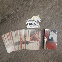 Claridge 2 Decks - Horse Playing Cards, box *new, torn box
