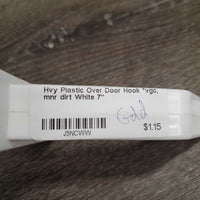 Hvy Plastic Over Door Hook *vgc, mnr dirt