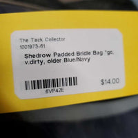 Padded Bridle Bag *gc, v.dirty/dusty, older