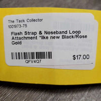 Flash Strap & Noseband Loop Attachment *like new
