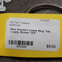 Med Western Loose Ring *fair, v.rusty
