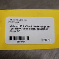 Full Cheek Knife Edge Bit *gc, dirty, thick scale, scratches