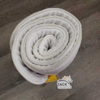 2 Fleece No Bow Leg Quilts *gc/fair, v.creases & puckered, clean, dingy, rubs, pills

