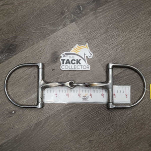 Thin Slow Twist Hunter D Ring Bit *gc/fair, dirt, v.stained, dull, scratches, loose joint