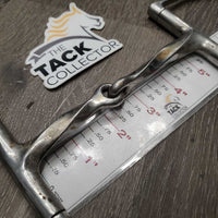 Thin Slow Twist Hunter D Ring Bit *gc/fair, dirt, v.stained, dull, scratches, loose joint