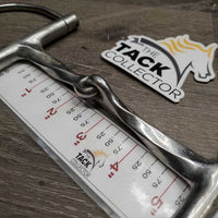 Thin Slow Twist Hunter D Ring Bit *gc/fair, dirt, v.stained, dull, scratches, loose joint
