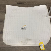 Quilt Dressage Saddle Pad *vgc, hairy, mnr stains, pills, mnr dingy, threads
