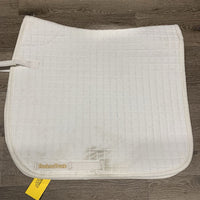 Quilt Dressage Saddle Pad *vgc, hairy, mnr stains, pills, mnr dingy, threads

