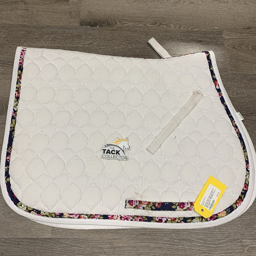 Quilt Jumper Saddle Pad *gc, clean, mnr dingy, pills, hair, stains, puckers