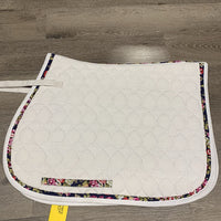 Quilt Jumper Saddle Pad *gc, clean, mnr dingy, pills, hair, stains, puckers
