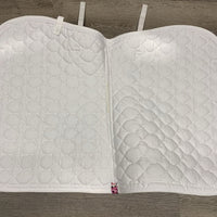 Quilt Jumper Saddle Pad *gc, clean, mnr dingy, pills, hair, stains, puckers
