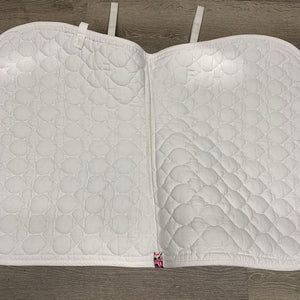 Quilt Jumper Saddle Pad *gc, clean, mnr dingy, pills, hair, stains, puckers