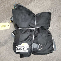 Nylon Stable Sheet, 2 legs, embroidered "First Place Medal Finals" *xc, plastic name tag
